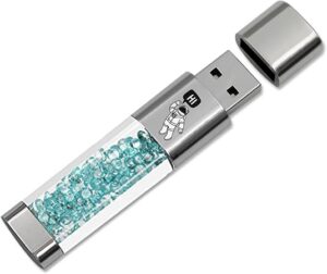 51BReYBYcSL._AC_SY450_ USB Flash Drive 64GB, Techkey External Memory Photo Keeper Storage Stick for Picture/Video/Data Saver