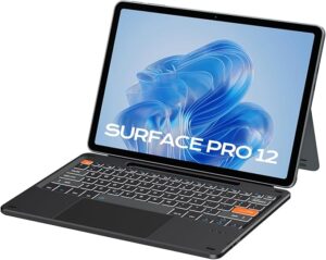 61QlC4eYcWL._AC_SX679_ Surface Pro 12 12-inch 2025 Keyboard, Bluetooth Keyboard with Touch Pad & Pen Slot & Lighting Keys Compatible with Surface Pro Copilot+ 12"
