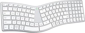 717iL3m8nLL._AC_SX450_ Wireless Ergonomic Keyboard, S-Curve Design Split Keyboard, 2.4G USB-A & Dual Bluetooth Keyboards, Slim Low-Profile Keys, Type-C Rechargeable, Full-Size Layout for Windows/Mac/PC/Laptop