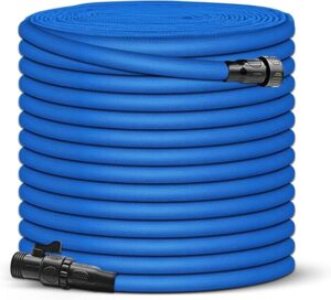 71TNaXoBZhL._AC_SX569_ Garden Hose, 75FT Water Hose, Lightweight Garden Hose with 3/4" Fittings, Triple-layer Core, Water Hose Useful House Gifts for Outdoor Lawn Car Watering Plants