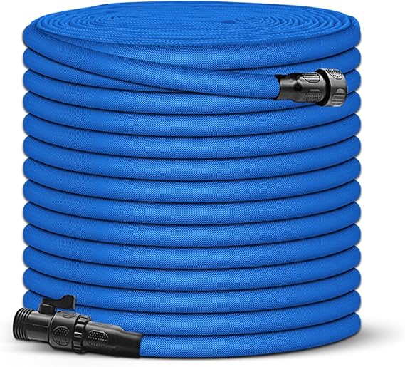 71TNaXoBZhL._AC_SX569_ Garden Hose, 75FT Water Hose, Lightweight Garden Hose with 3/4" Fittings, Triple-layer Core, Water Hose Useful House Gifts for Outdoor Lawn Car Watering Plants