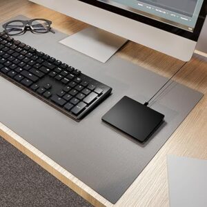 81t82CQ4ZiL._AC_SY450_ Ultra-Slim Aluminum Wired Touchpad, Large Touch pad with Glide Surface for Windows 10/11, Portable Trackpad with USB-C Nylon Cable for Laptop/Desktop